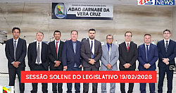 SESSÃO SOLENE DO LEGISLATIVO DE LAGOA DO SÍTIO-PI 19/02/2026